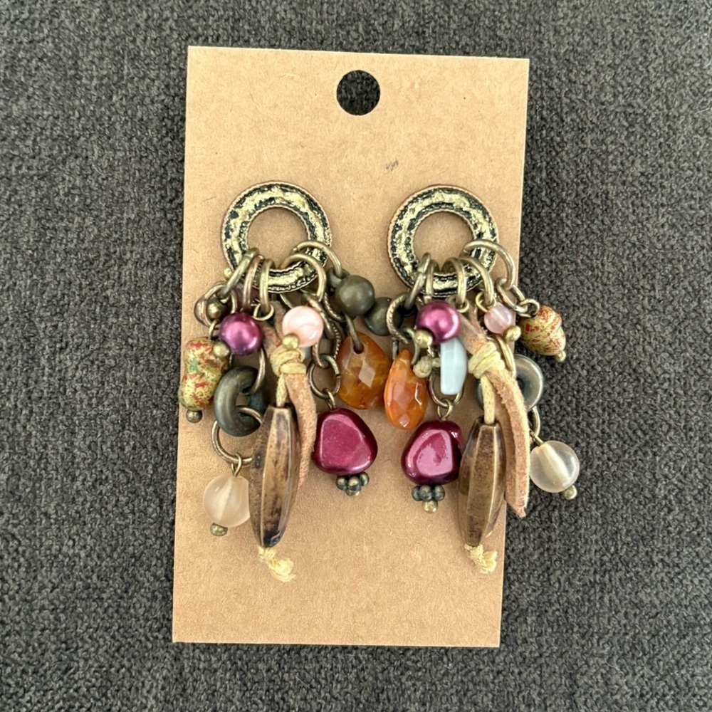 Maximalist Beaded Earrings